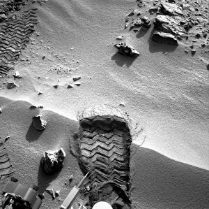 Mars Rovers Gallery: Rocknest site, Mars, Curiosity image C015 / 6506