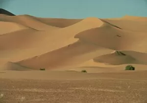 Images Dated 19th April 1985: Sand dunes, Algeria