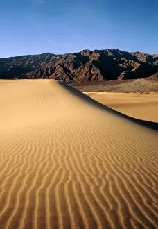 Images Dated 23rd July 1991: Sand dunes in Death Valley, California