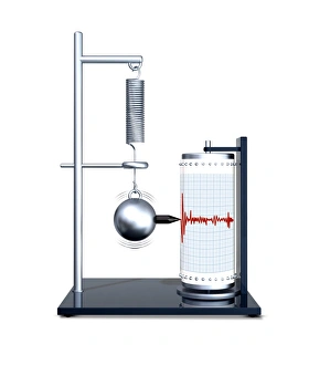 Detecting Gallery: Seismometer, artwork