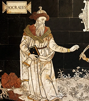 Socrates on the Mount of Knowledge Print