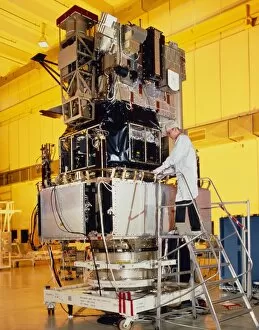 Images Dated 3rd July 2003: SOHO spacecraft during tests in France