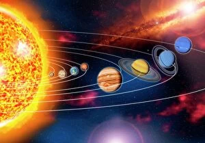 Saturn Collection: Solar system planets