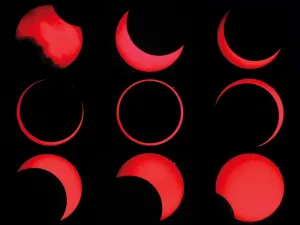Annular Solar Eclipse Prints: Annular solar eclipse