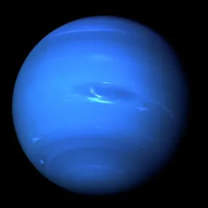 Voyager 2 Print of Neptune Gas Giant