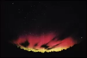 Images Dated 25th September 1992: A spectacular, colourful aurora borealis display