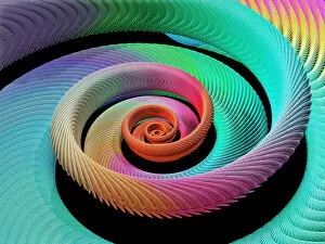 Complex Collection: Spiral fractal