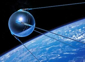 Sputnik Collection: Sputnik 1 satellite