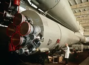 Sputnik Gallery: Testing of electrics in SL-4 (Soyuz) launcher