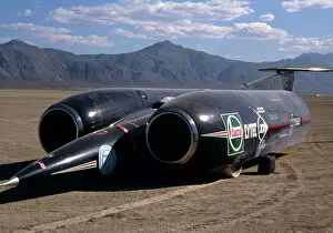 Images Dated 18th February 2004: Thrust SSC, the worlds first supersonic car
