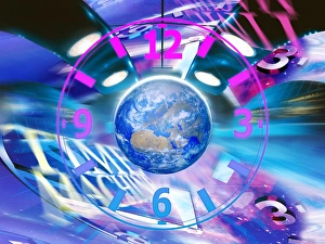 Solar System Artwork Prints: Time machine