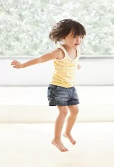 Bobbed Hair Gallery: Toddler jumping
