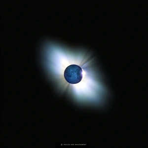 Total Solar Eclipse Prints: Total solar eclipse, artwork