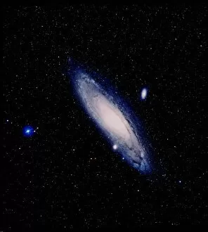 Images Dated 20th August 1997: True-colour Palomar image of the Andromeda Galaxy
