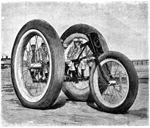 Oversize Gallery: Tyre advertisement, 19th century