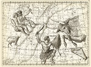 Hunter Collection: Uranographia constellations, 1801 C013 / 8953
