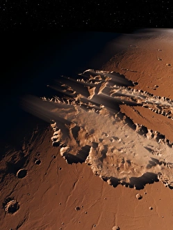 Valles Marineris Gallery: Valles Marineris, artwork