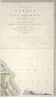 <b class=qtipBold><figcaption>William Smith's Geological Map</figcaption></b><br>William Smith's Geological Map. Fig. 9 from Delineation of Strata of England and Wales (1815) by William Smith.<br><em>© NATURAL HISTORY MUSEUM, LONDON/SCIENCE PHOTO LIBRARY</em> William Smith's Geological Map