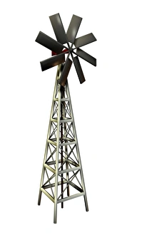 Wind Power Technology Prints: Windmill
