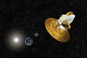 WMAP Gallery: WMAP spacecraft, artwork