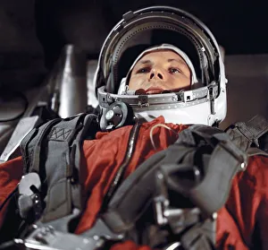Yuri Gagarin in capsule Our beautiful pictures are available as ...