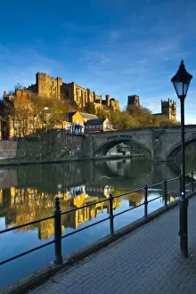 Images Dated 21st March 2011: England, County Durham, Durham City. Bridge over the River Wear in the city of Durham