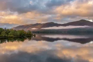 Derwentwater Aerial Print