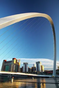 Millennium Bridge Print over the River Tyne