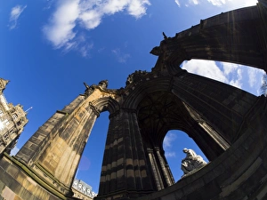 Scotland, Edinburgh, Princes Street Gradens Scotland, Edinburgh, Princes Street Gradens