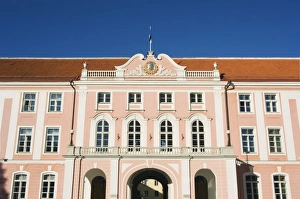 The 18th century Parliament Building on Toompea Hill, Old Town, UNESCO World Heritage Site The 18th century Parliament Building on Toompea Hill, Old Town, UNESCO World Heritage Site