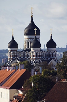 The 19th century Russian Orthodox Alexander Nevsky cathedral on Toompea The 19th century Russian Orthodox Alexander Nevsky cathedral on Toompea