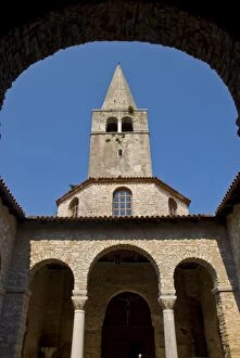 Images Dated 3rd July 2010: The 6th century Euphrasian Basilica, UNESCO World Heritage Site, Porec