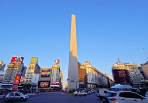 9 de Julio Avenue, Plaza de la Republica and Obelisco de Buenos Aires, City of Buenos Aires 9 de Julio Avenue, Plaza de la Republica and Obelisco de Buenos Aires, City of Buenos Aires