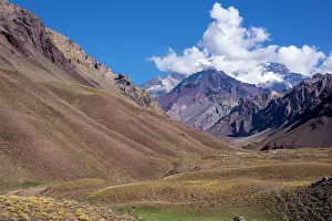 Aconcagua Park, highest mountain in South America, Argentina, South America Aconcagua Park, highest mountain in South America, Argentina, South America