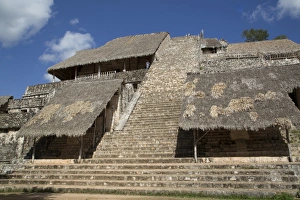 The Acropolis, Ek Balam, Mayan archaeological site, Yucatan, Mexico, North America The Acropolis, Ek Balam, Mayan archaeological site, Yucatan, Mexico, North America