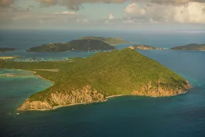 Related Images Gallery: Aerial of Beef Island, British Virgin Islands, West Indies, Caribbean, Central America