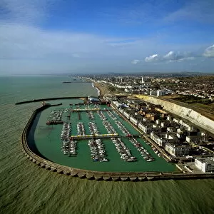 Brighton & Hove Collection: Aerial image of Brighton Marina, Brighton, Sussex, England, United Kingdom, Europe