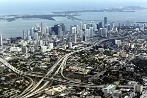 Images Dated 26th May 2013: Aerial view of Miami, Florida, United States of America, North America