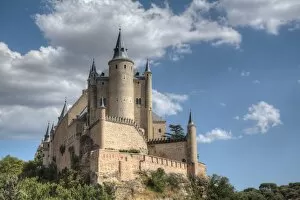 Alhambra, Generalife and Albayz Collection: Alcazar, Segovia, UNESCO World Heritage Site, Castile y Leon, Spain, Europe