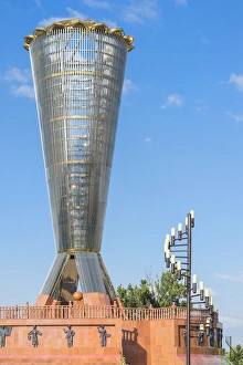 Altyn Shanyrak monument, Independence Park, Shymkent, South Region, Kazakhstan, Central Asia Altyn Shanyrak monument, Independence Park, Shymkent, South Region, Kazakhstan, Central Asia