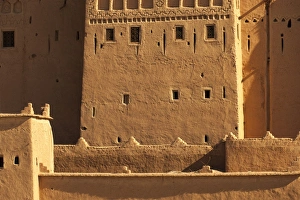 Ancient kasbah in Ouazarzate, southern Morocco, North Africa, Africa Ancient kasbah in Ouazarzate, southern Morocco, North Africa, Africa