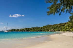 Anse Lazio Beach, Praslin, Republic of Seychelles, Indian Ocean, Africa Anse Lazio Beach, Praslin, Republic of Seychelles, Indian Ocean, Africa