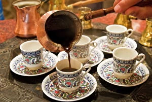 Saucer Gallery: Arabic coffee, Dubai, United Arab Emirates, Middle East