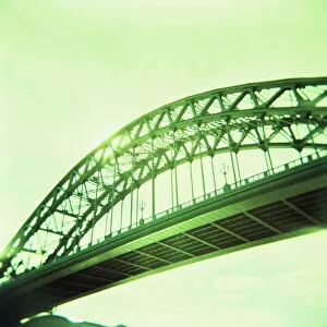 Curving Gallery: Arched bridge over River Tyne, Newcastle upon Tyne, Tyne and Wear, England