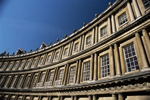 Bath Gallery: Architectural detail, The Circus, Bath, UNESCO World Heritage Site, Avon