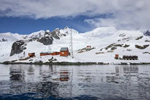 The Argentine Research Station Base Brown, Paradise Bay, Antarctica, Polar Regions The Argentine Research Station Base Brown, Paradise Bay, Antarctica, Polar Regions