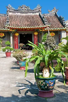 Chinese Gallery: Assembly Hall of the Cantonese Chinese Congregation, Hoi An, Vietnam, Indochina