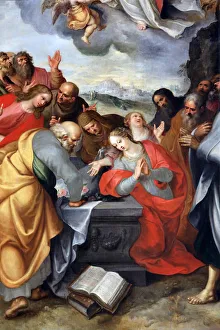 Assumption of the Virgin Mary by Francois Francken the Younger dating from 1628 Assumption of the Virgin Mary by Francois Francken the Younger dating from 1628