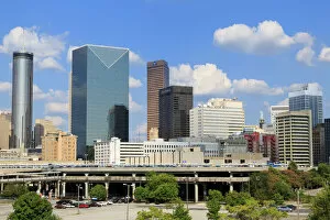 Related Images Gallery: Atlanta skyline, Georgia, United States of America, North America