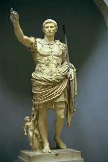 Images Dated 7th January 2000: Augustus Prima Porta statue